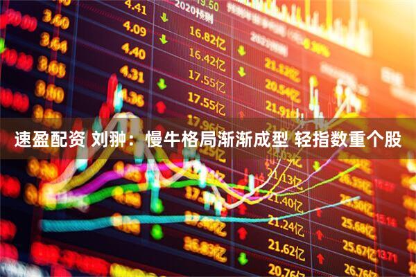 速盈配资 刘翀:慢牛格局渐渐成型 轻指数重个股