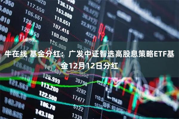 牛在线 基金分红：广发中证智选高股息策略ETF基金12月12日分红